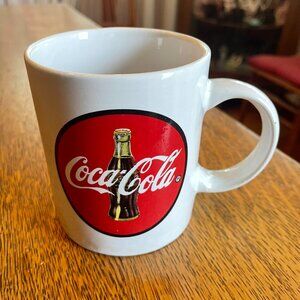 Coca Cola Logo Coffee Cup Mug 1996 by Gibson Housewares*